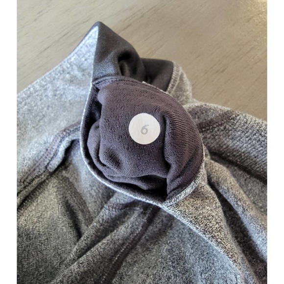 Lululemon Motivate Pant Heathered Speckled Black/Grey Size 6 - Picture 6 of 9